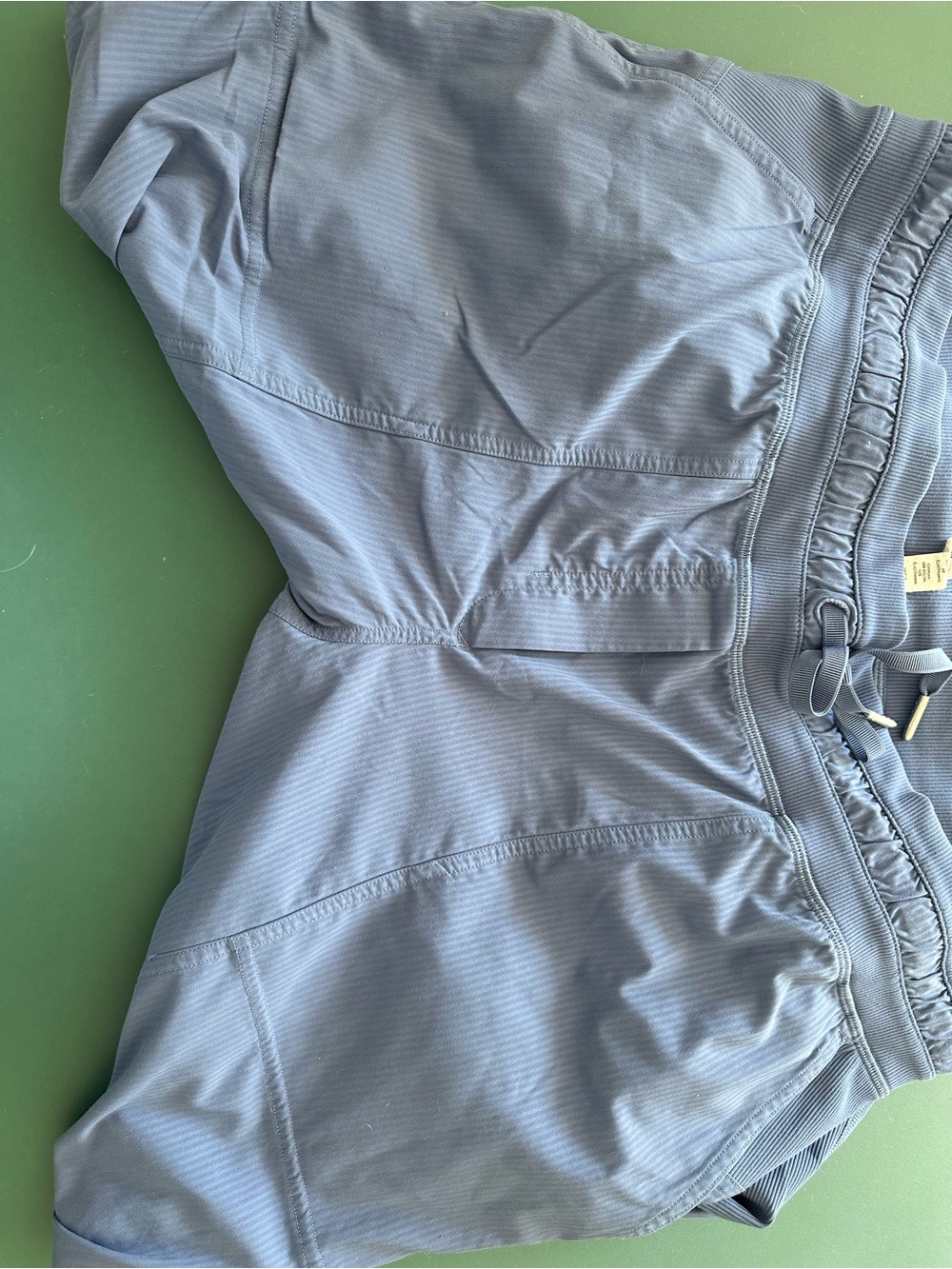 Women’s blue lululemon dance studio pants